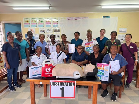 Preparing for Naha birthing centre opening