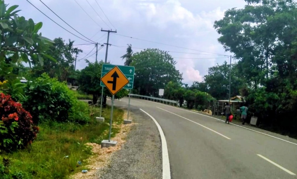 New road signage for Noro