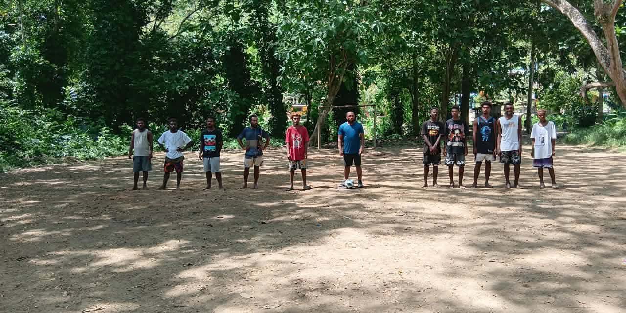 Teams ready for a match