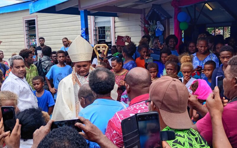 Bishop Aba pledges to bring the word of God to every corner of Auki Diocese