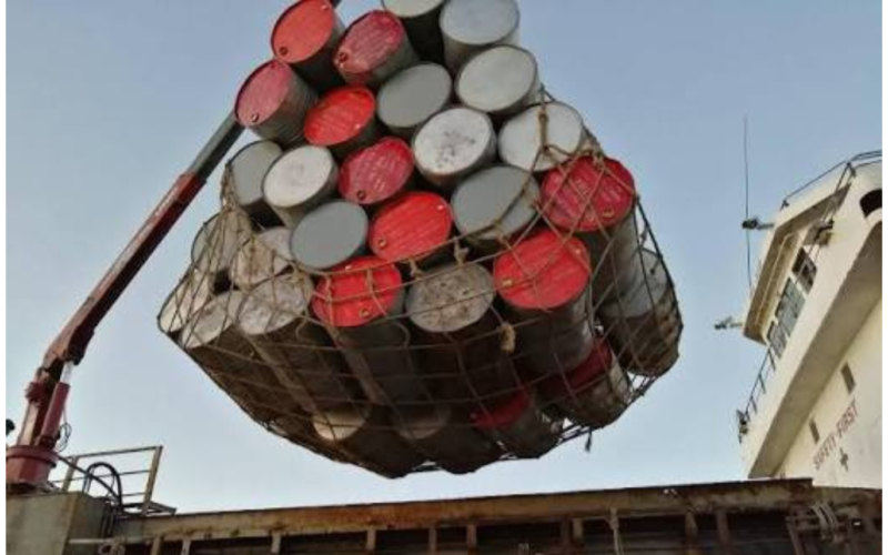 Fuel Shipment En Route to Western Province