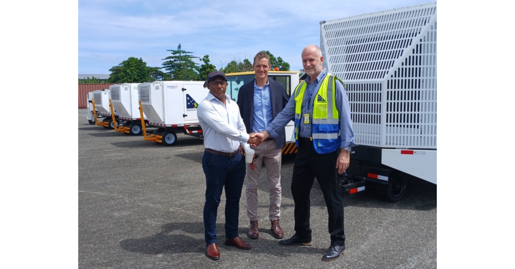 Extra Ground Support Equipment for Solomon Airlines