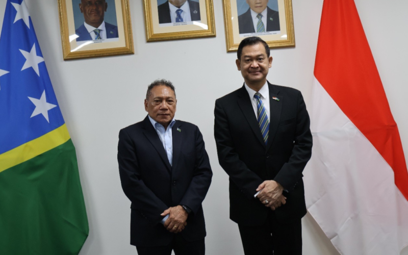 Republic of Indonesia Envoy to SI makes final courtesy call on MFAET