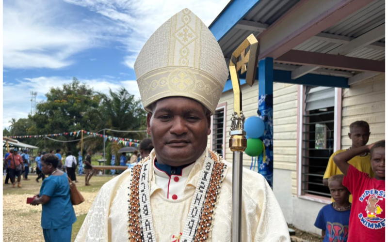 Catholic Diocese of Auki Ordains and Installs Fourth Bishop
