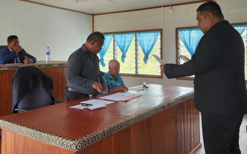 New Renbel Premier sworn-in