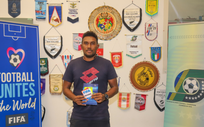 Another FIFA Referee Badge for SI