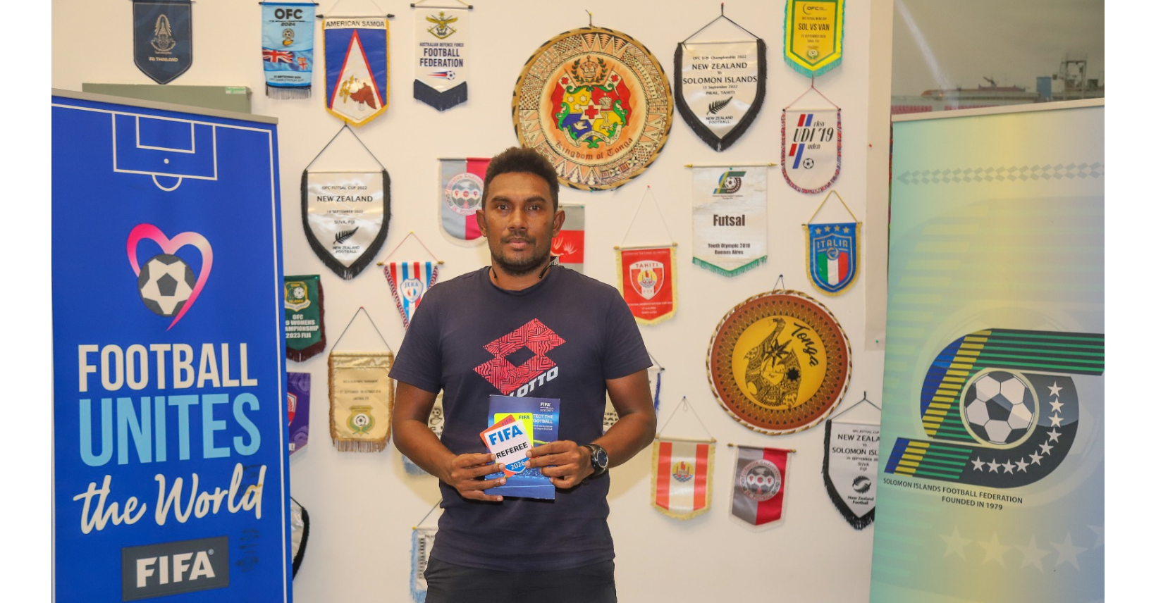 Another FIFA Referee Badge for SI