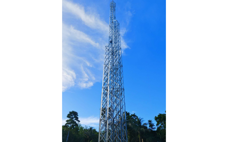 60th tower at Temarae site, Western Province commissioned