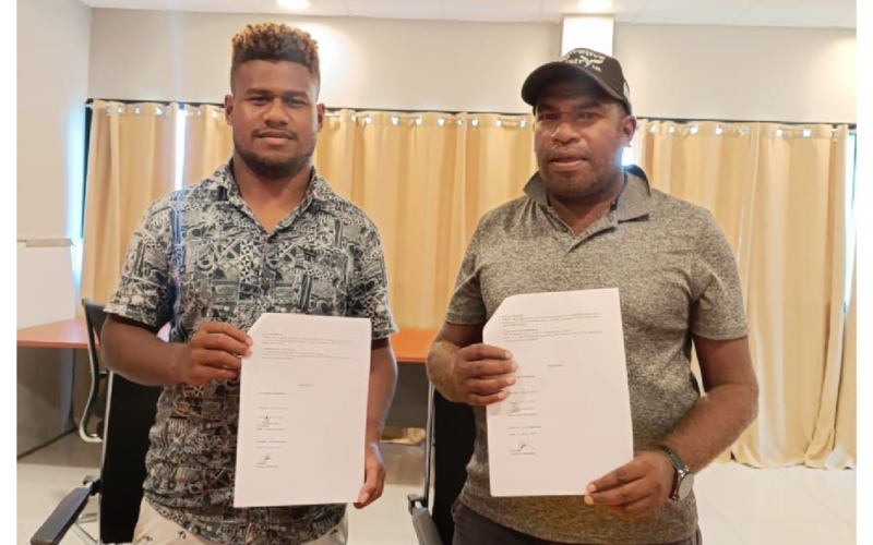 Youth group partners with local taro buyer