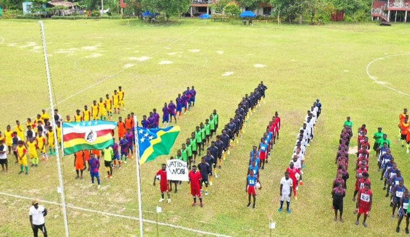 South Choiseul Cupunderway in Sasamuga