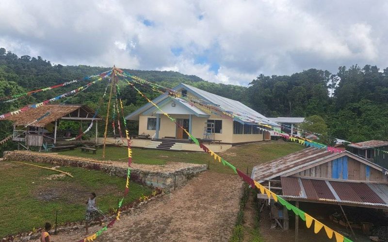  Gwaiako community dedicates new church building