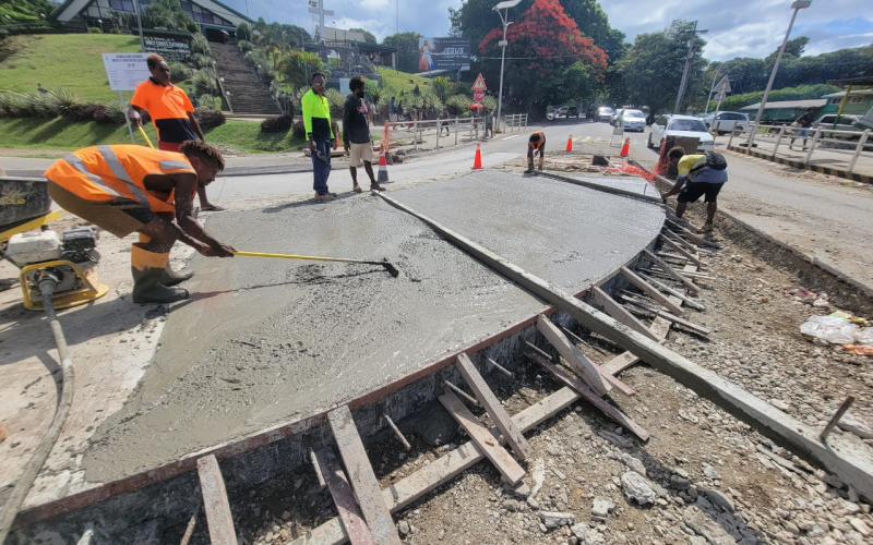 Road, drainage improvement works at MID-HCC resume