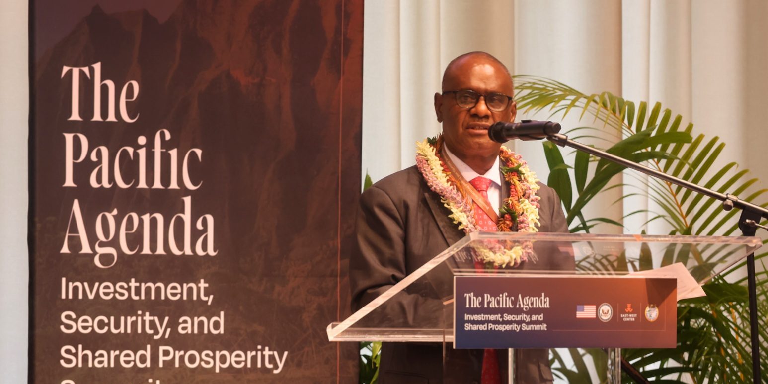 PM Manele at the opening program