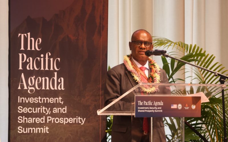 PM MANELE CALLS FOR PURPOSEFUL INVESTMENT, COMPREHENSIVE SECURITY AT PACIFIC SUMMIT