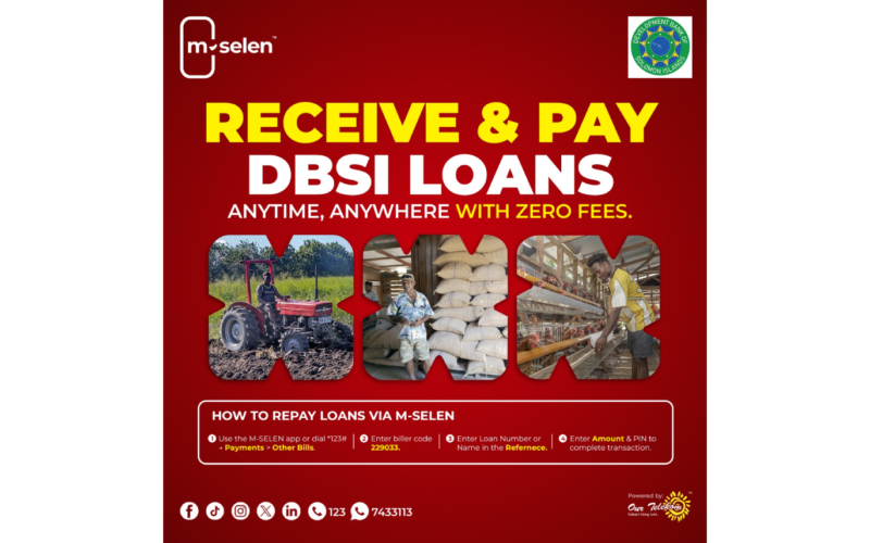 DBSI Loan Disbursement and Repayment Now Live on M-SELEN