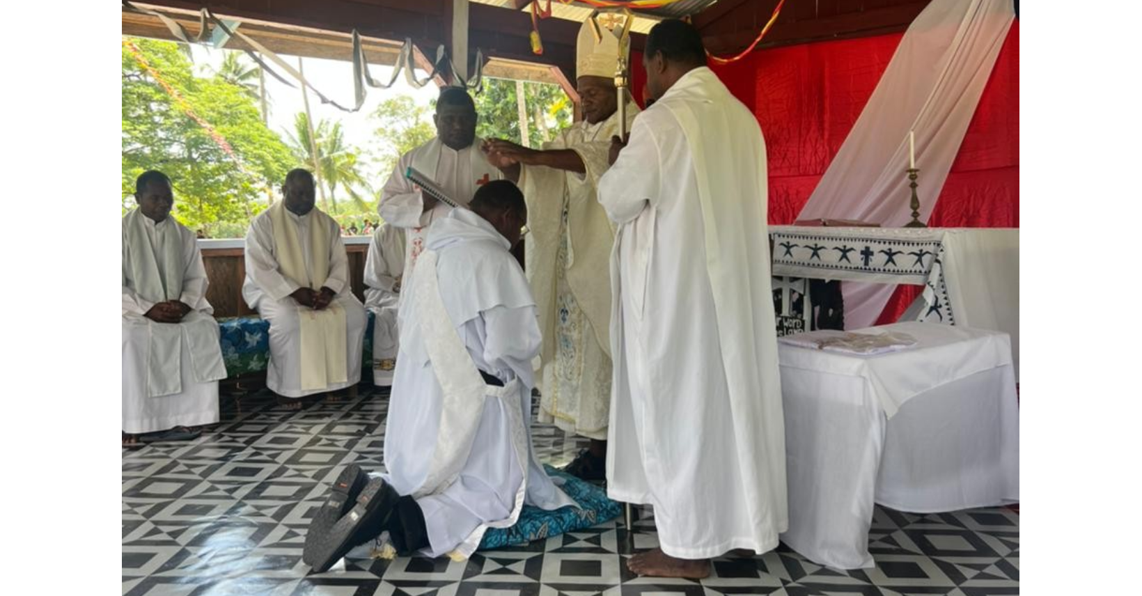 Bishop Aba Ordains Priest at Ususue parish