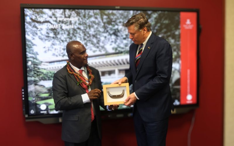 PM Manele Meets U.S. Deputy Secretary of State at Pacific Agenda Summit