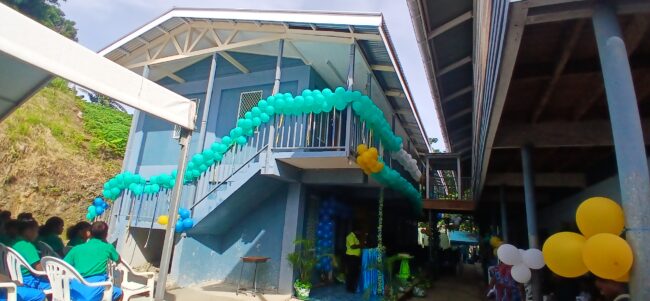 Part of the classroom