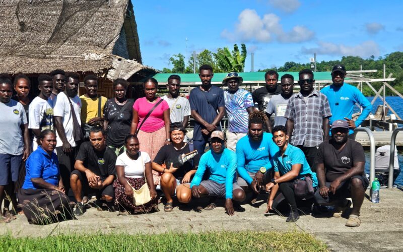 Positive Marinelife 4 Change Conducts Underwater Clean-Up Campaign in Gizo