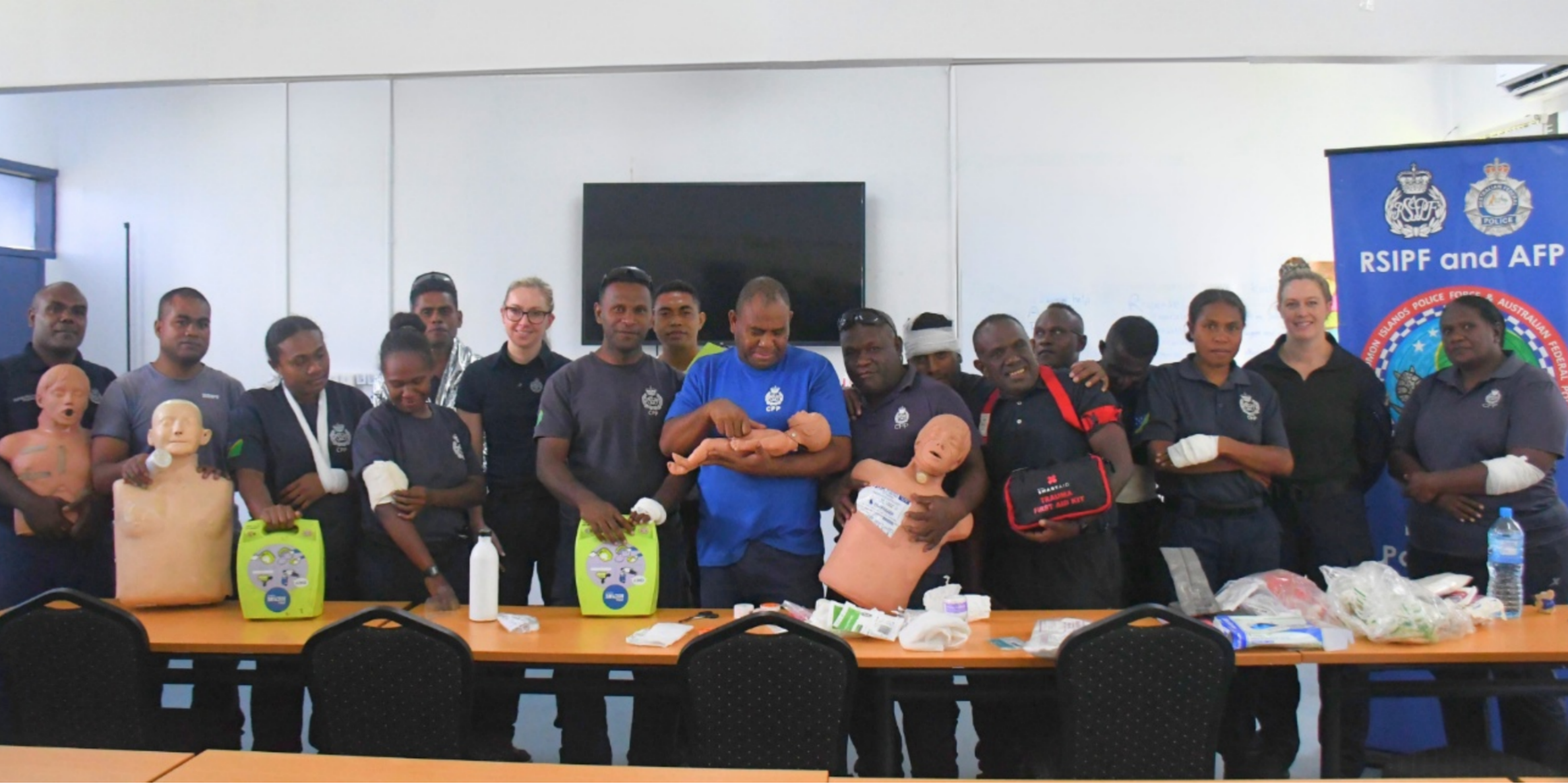 RSIPF CPP members and AFP instructors