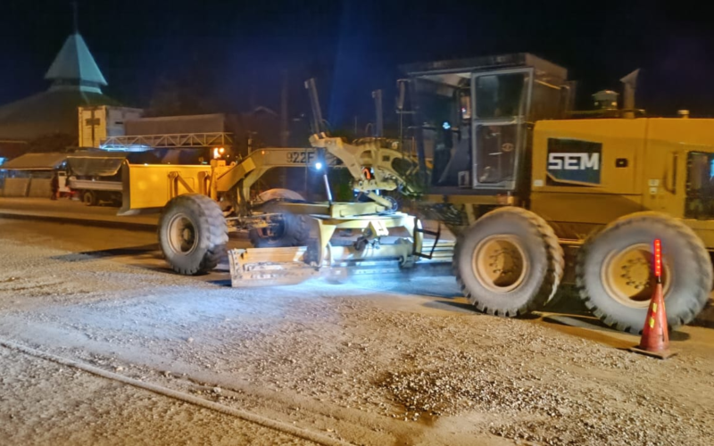 Road Relief Works Intensify