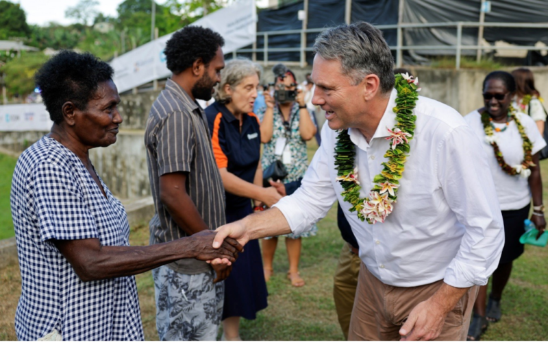 Australia’s DPM visits Honiara
