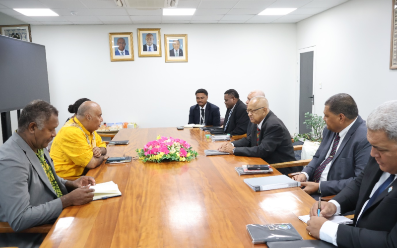 SI hosts Fiji Delegation on Fiji WWII War Grave Relocation