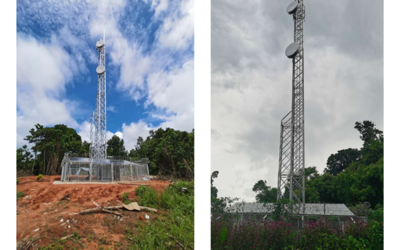 SINBIP Commissions Three Towers in Western Province, Choiseul