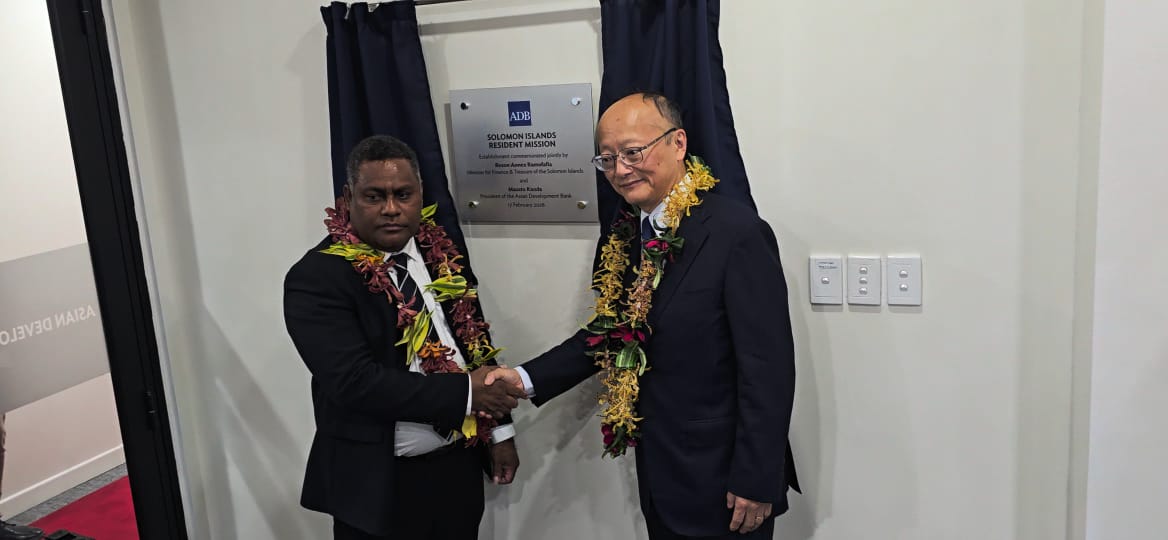 ADB Unveils its First Resident Mission In Honiara