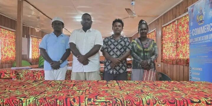 YECSI Chairman Limal (Second Riggt) Robson Tuke Vice Chairman with WPYEC with some of its member