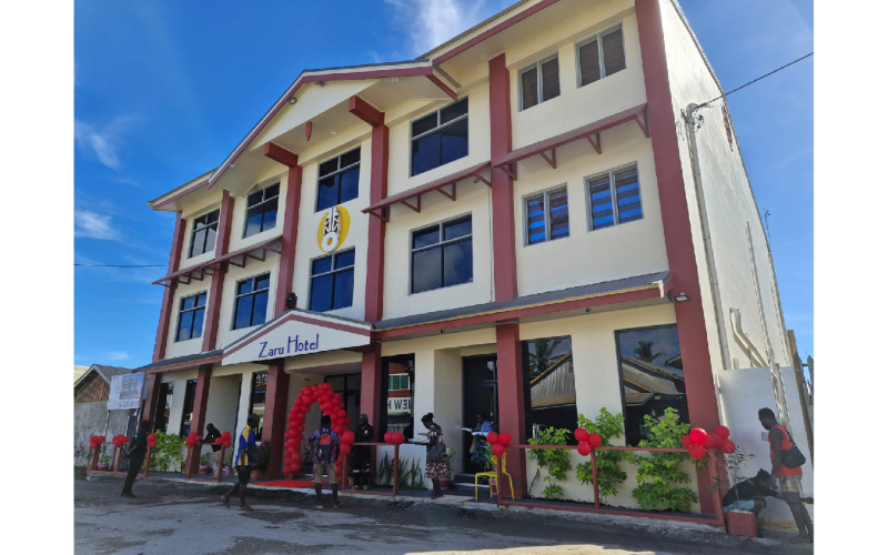 Zaru Hotel Officially Opens in Gizo