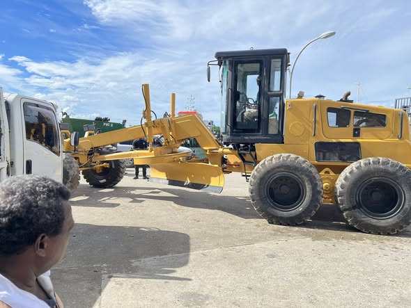 Road construction equipment for Central Kwara’ae arrive