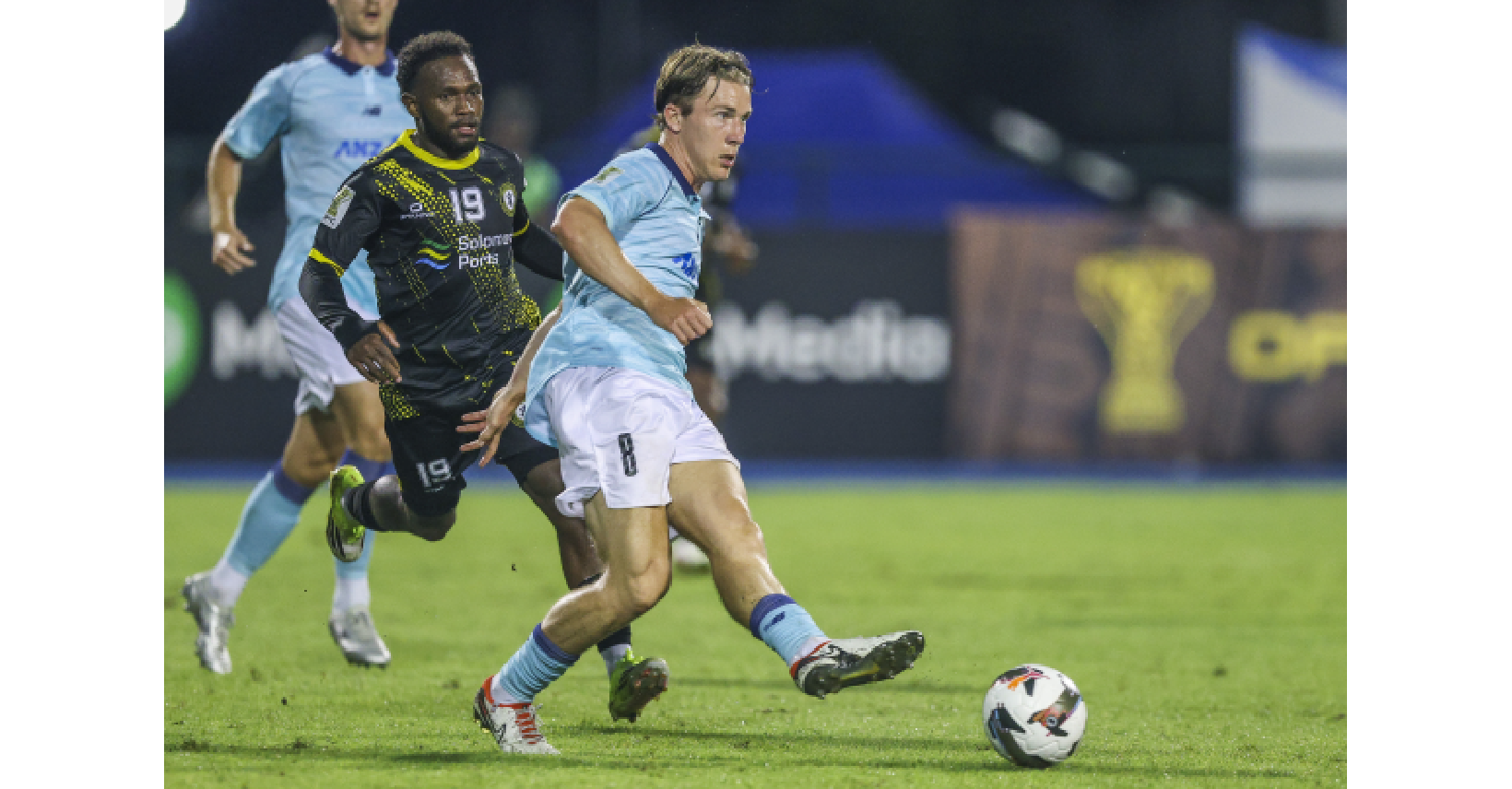 Auckland FC edge past Kings FC in Honiara