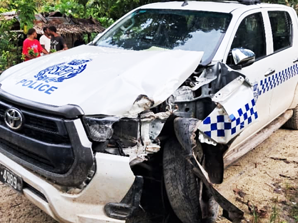 Police Vehicle Crash in Temotu Under Investigation