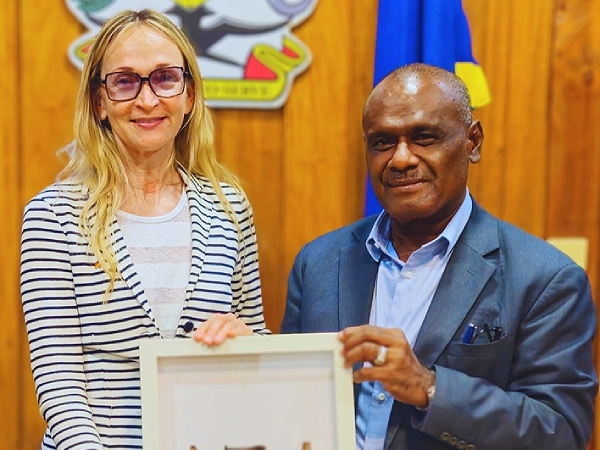 Manele Welcomes Solomon Islands Honorary Consul to Germany in Honiara