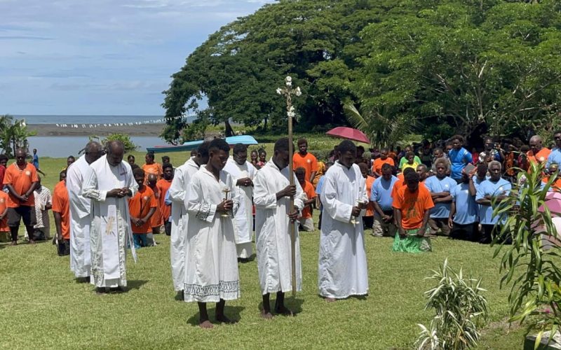 Fathers Conclude Four-Day Deanery Celebration in Northwest Guadalcanal
