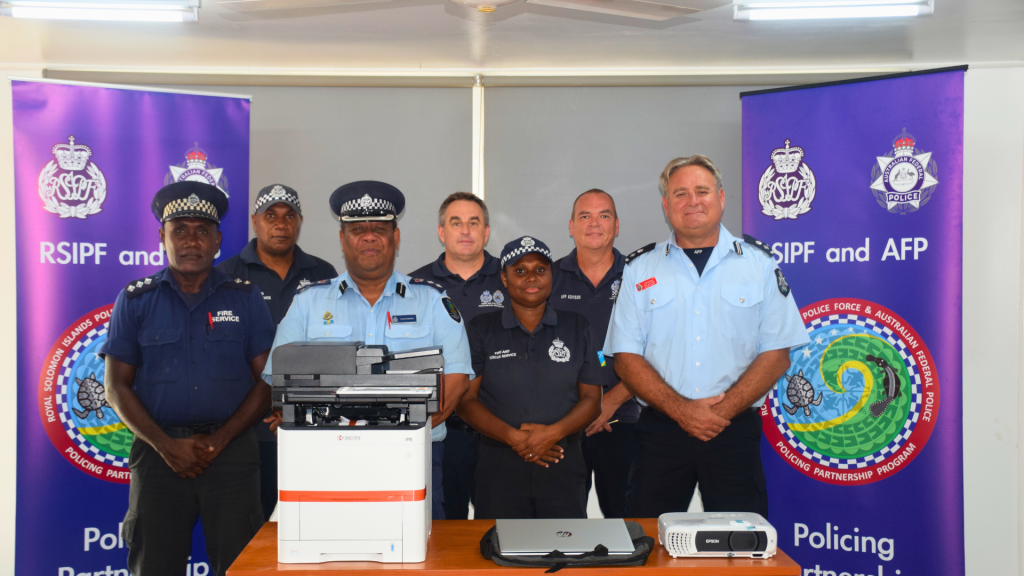 RAPPP STRENGTHENS RSIPF FIRE, RESCUE ICT CAPACITY