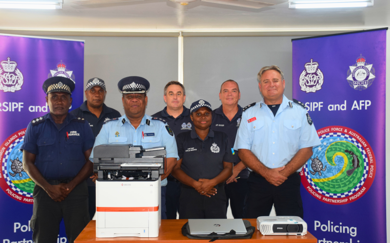 RAPPP STRENGTHENS RSIPF FIRE, RESCUE ICT CAPACITY