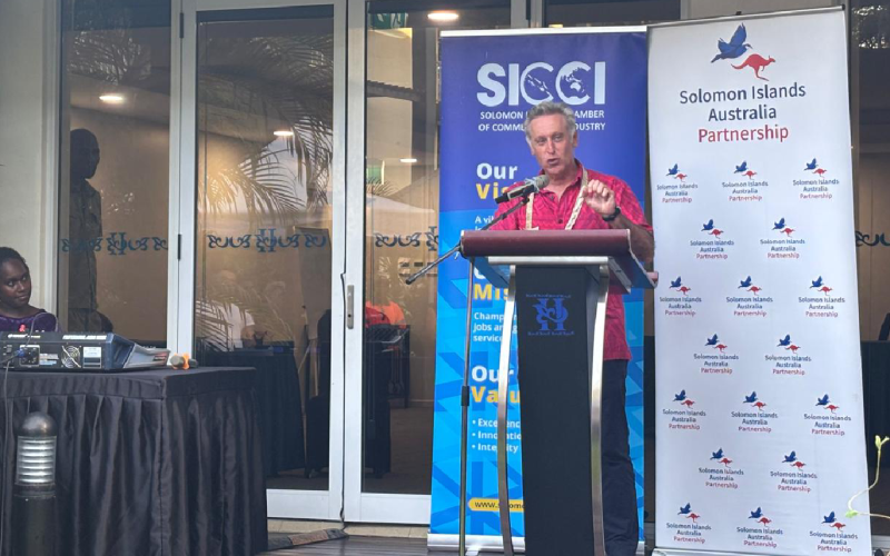 H.E Roach: Private Sector Vital to Solomons’ Future