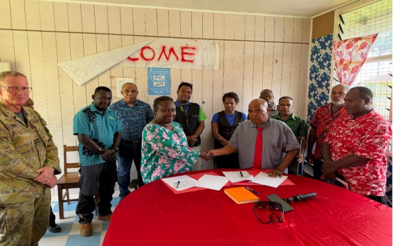Partnership for Eastern Border Outpost Development In Temotu Sealed