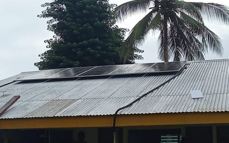 Solar Power Installation Brings New Milestone for Sinamauri Clinic
