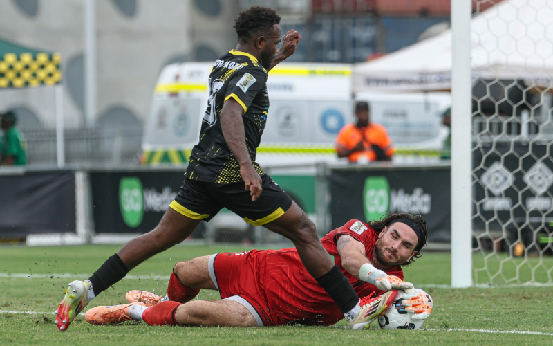 Globetrotting goalkeeper becomes backbone of South Island United defence