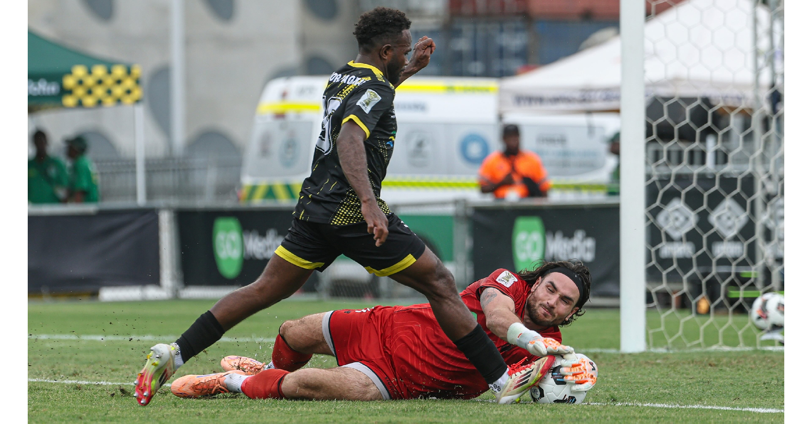 Globetrotting goalkeeper becomes backbone of South Island United defence