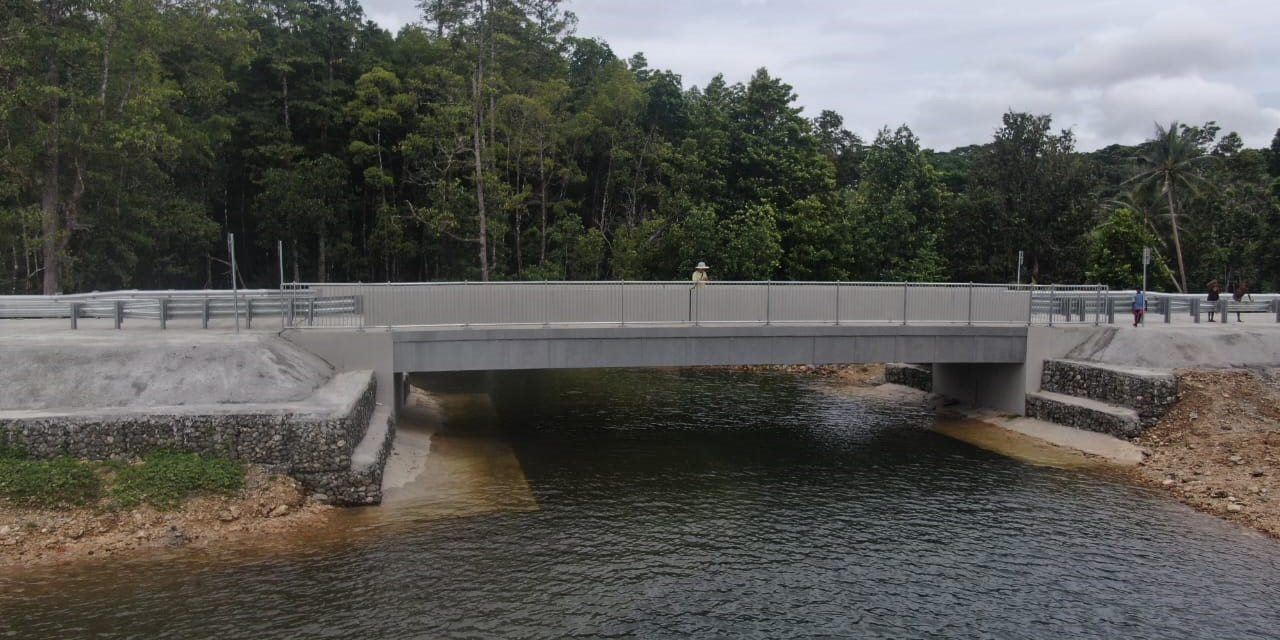 Su’u Bridge at West Kwaio which was also opened for public.