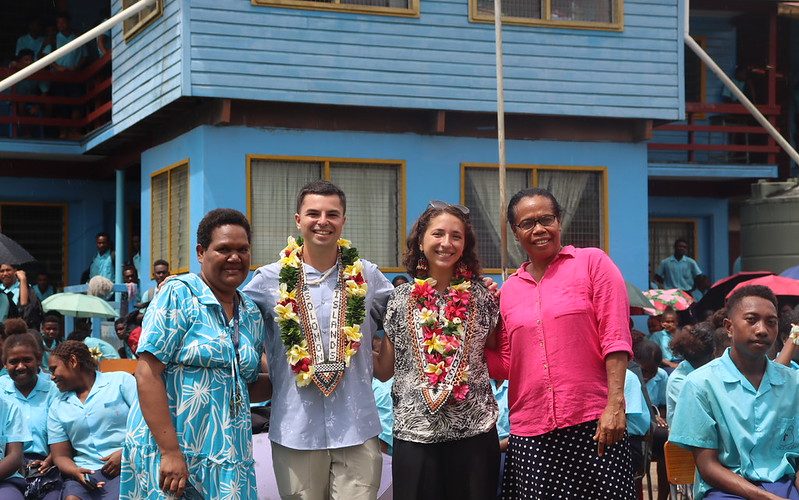 Fulbright English Teaching Assistants Teach – and Learn – at St John’s Community High