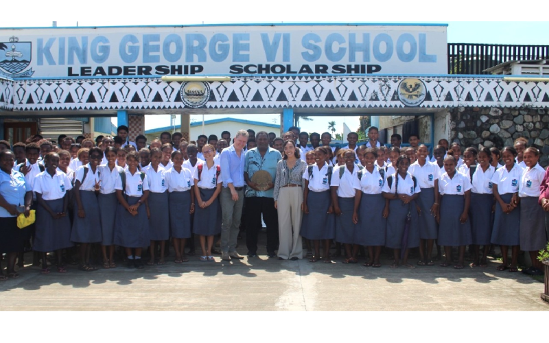 British Envoy Visit Schools, Highlights Importance of Commonwealth