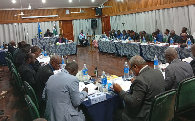 Western Provincial Full Assembly Meeting Convenes for Budget Session In Gizo