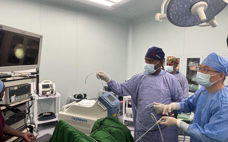 China–SI Medical Team Performs Record Paediatric minimally Invasive Surgery