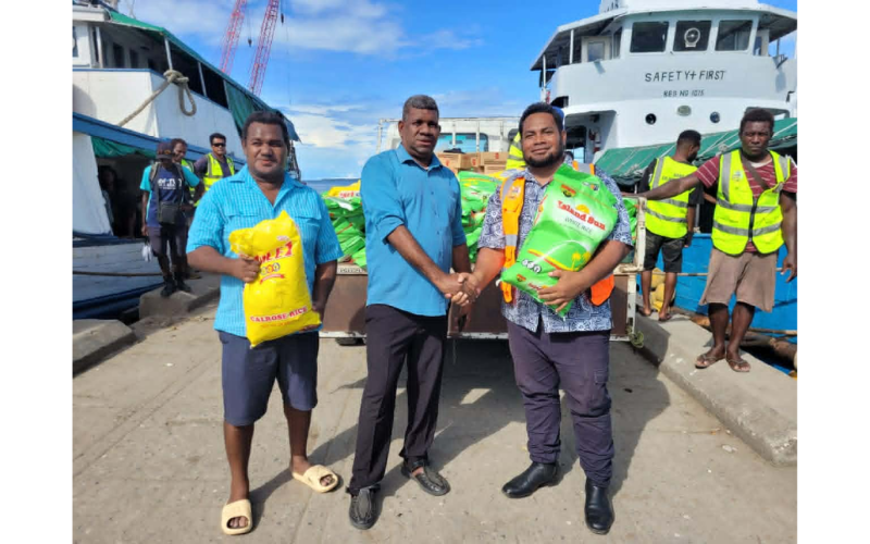 HCC DELIVERS 541 BAGS OF RICE TO SUPPORT DISASTER VICTIMS