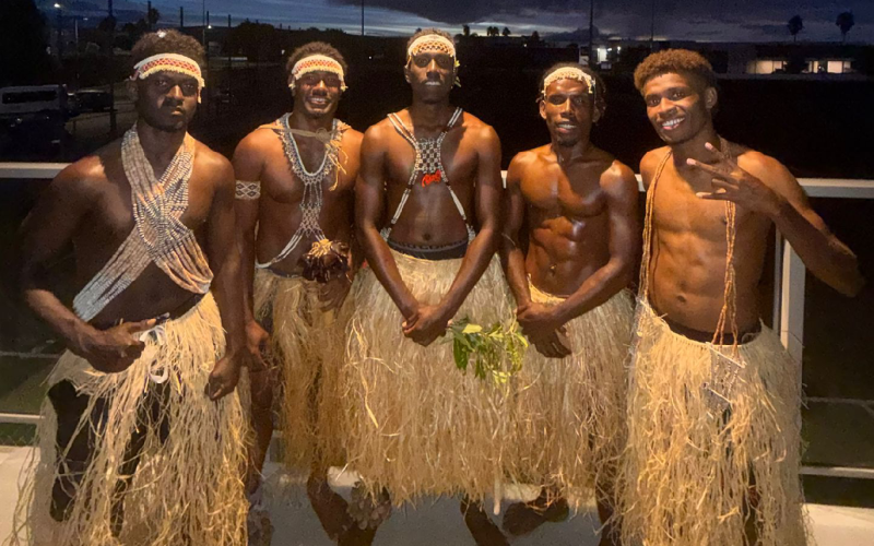 Local Hockey Players Proudly Showcase Culture